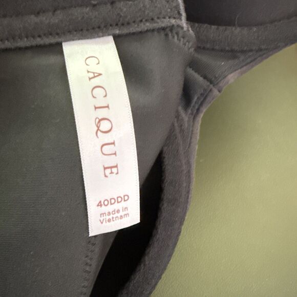 Cacique Lane Bryant 40 DDD Lightly Lined Backsmoother Balconette NEW NWT - Picture 9 of 10